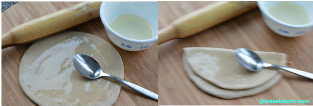 step2 making paratha