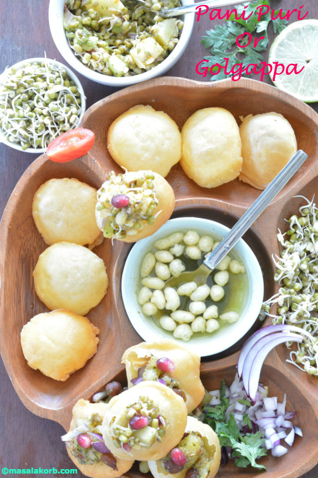 Pani puri or golgappa