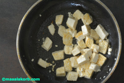 Stir fry tofu