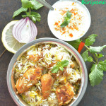 Chicken dum biriyani