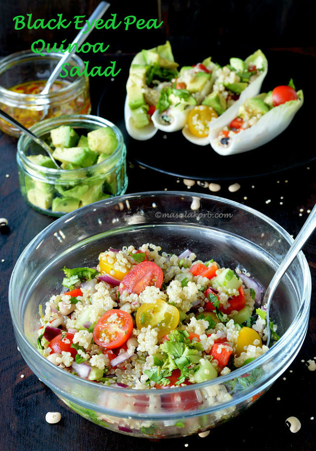 Black Eyed Pea Quinoa Salad