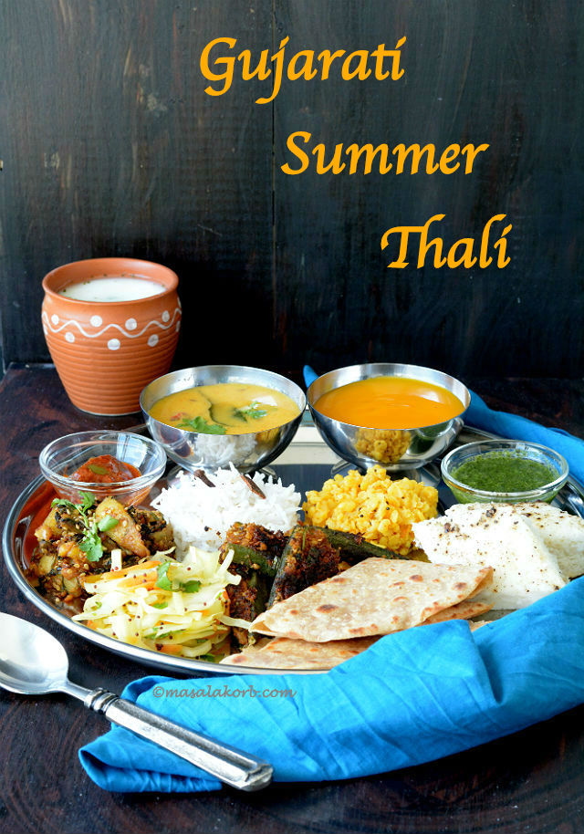 Gujarati Summer Thali