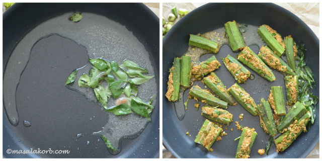 Bhindi Sambhariya Recipe (Stuffed Okra Fry) 