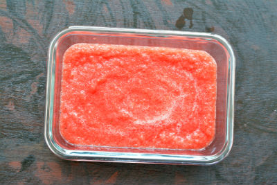 Frozen Watermelon Slush Recipe / Slushie