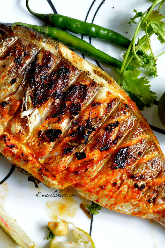 Grilled Fish Indian Recipe Spicy Grilled Fish Indian Style Grilled Fish Masala Recipe Indian