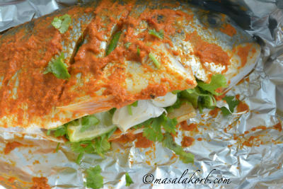 Grilled Fish Indian Recipe | Indian Style Grilled Fish