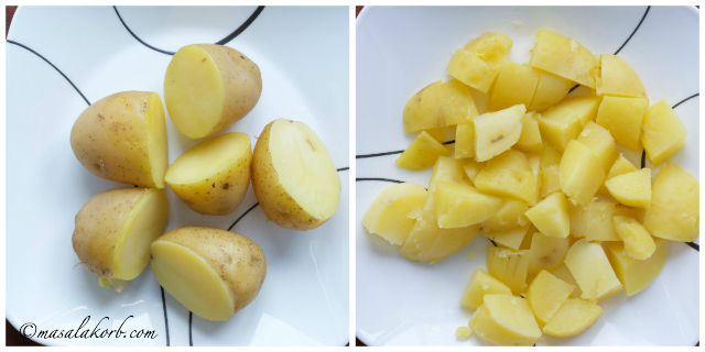 step1-boiling potaoes