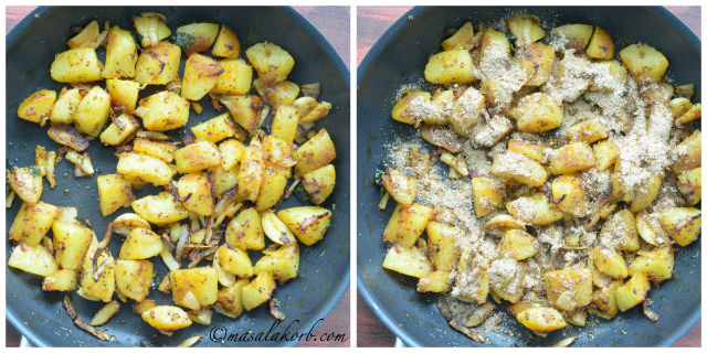 Chettinad Potato Roast | Urulai Kizhangu Varuval