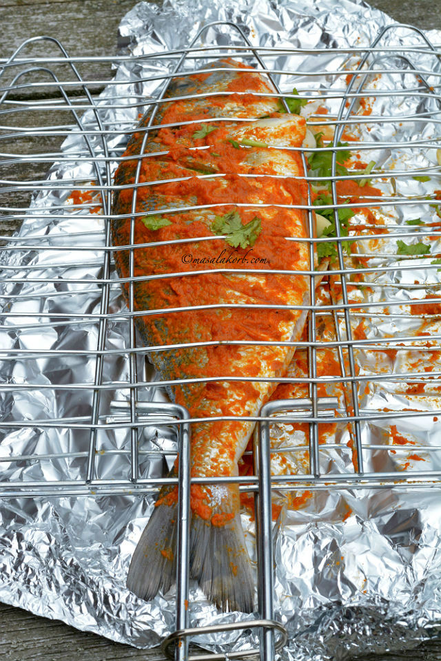 Grilled Fish Indian Recipe | Indian Style Grilled Fish