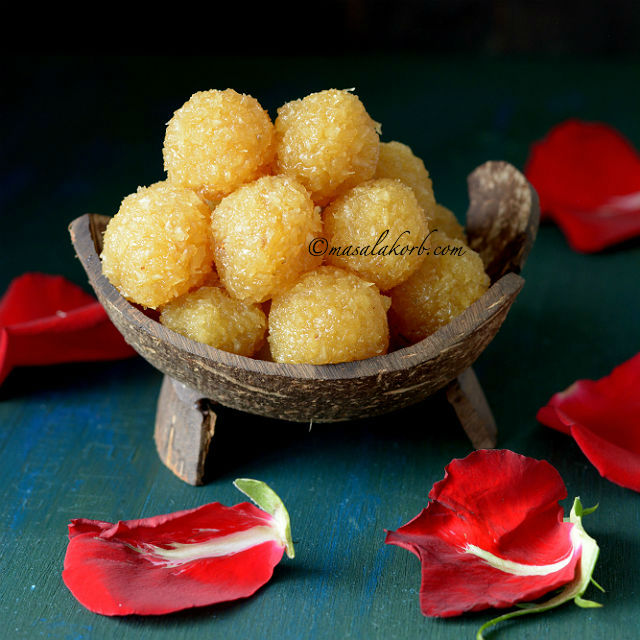 Coconut Poornam Recipe or Kobbari undalu