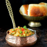 how to make bhaji for pav Mashed vegetable Curry