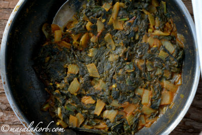 Gongura Chicken Andhra Style or Gongura chicken fry