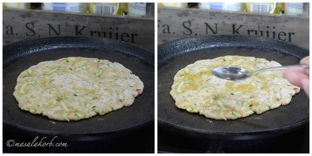 Zucchini Paratha Easy Indian Flatbread Recipe