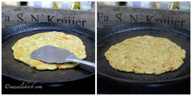 Zucchini Paratha Easy Indian Flatbread Recipe