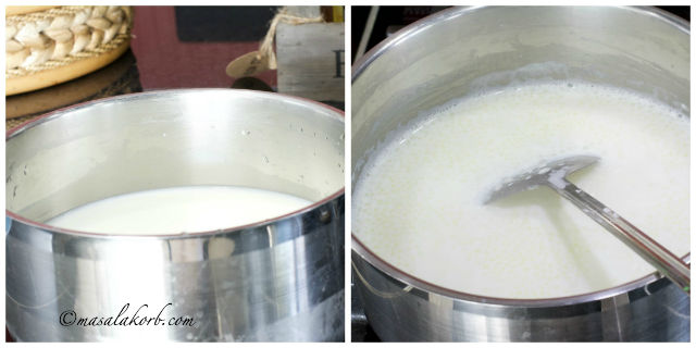 Bellam Paramannam or jaggery rice payasam