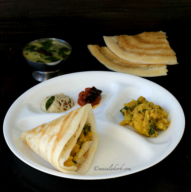 Masala Dosa Recipe South Indian Style