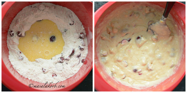 Cranberry Orange Walnut Bread with Orange Glaze