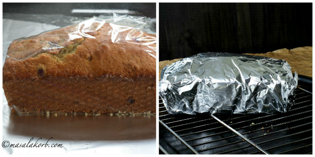 Cranberry Orange Walnut Bread with Orange Glaze