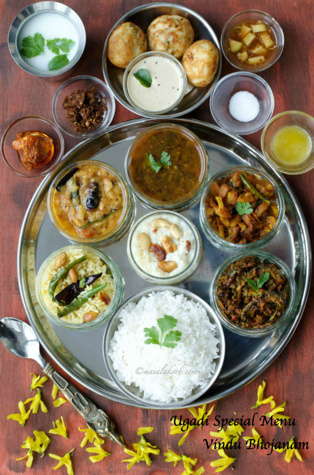 Ugadi Special Menu Vindu Bhojanam