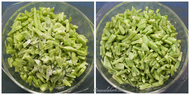 How to prepare Avarakkai Poriyal, Broad Bean Stir Fry