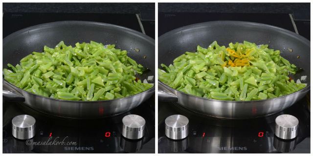 How to prepare Avarakkai Poriyal, Broad Bean Stir Fry