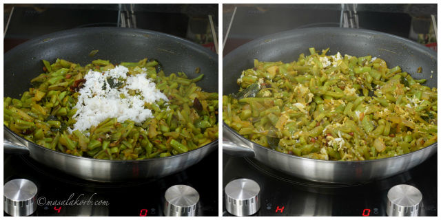 How to prepare Avarakkai Poriyal, Broad Bean Stir Fry