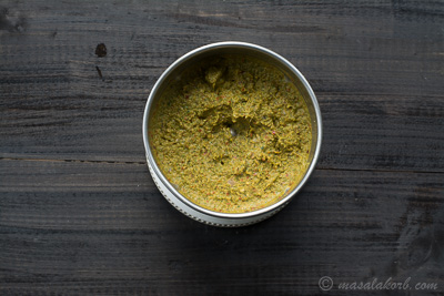 Pudina Kothamalli Thokku Thogayal, Mint Coriander Chutney