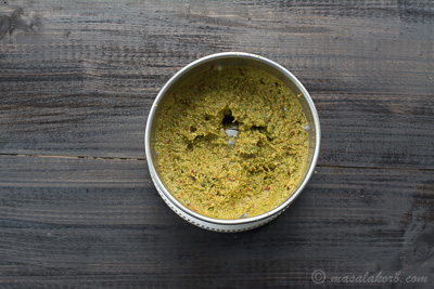 Pudina Kothamalli Thokku Thogayal, Mint Coriander Chutney