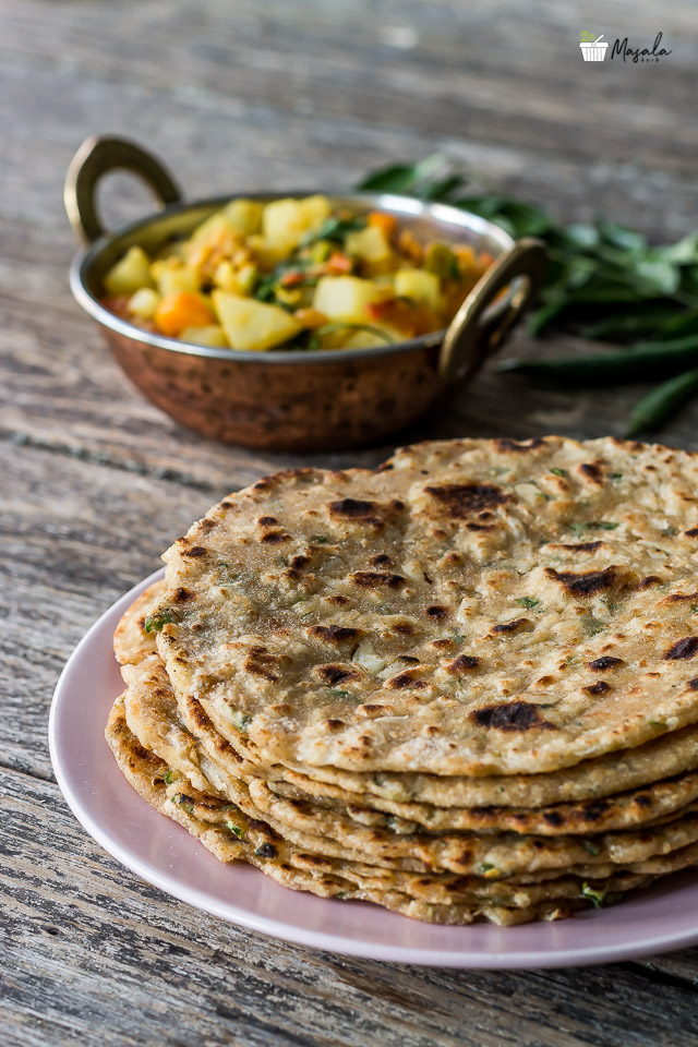 Easy Mooli Paratha Recipe, Radish Chapati, Muli Paratha