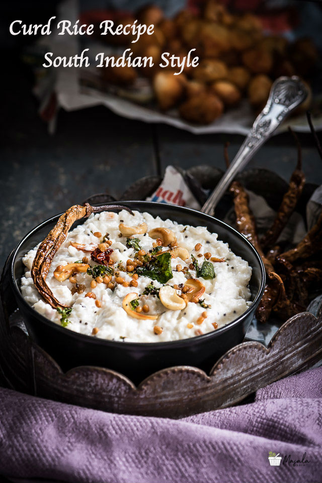 Curd Rice Recipe South Indian Style, How to make Thayir Sadam