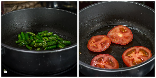 Kalchina Vankaya Tomato Pachadi, Roasted Eggplant Chutney