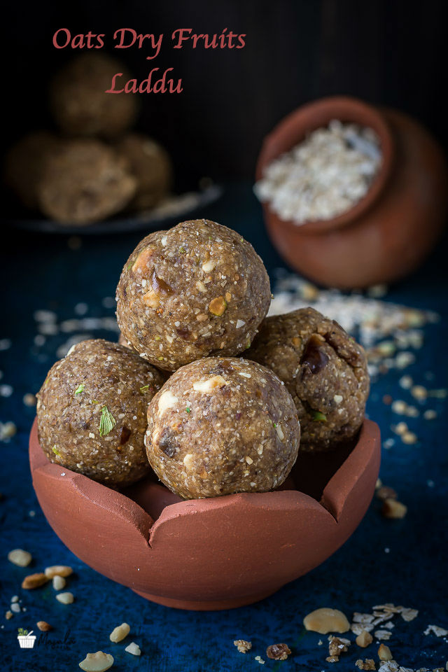 Oats Dry Fruits Laddu, How to make Oats Ladoo