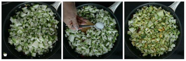 Beerakaya Palu Posina Kura, Ridge Gourd Curry Andhra Style