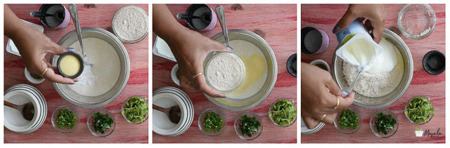 Punugulu With Dosa Batter and Maida