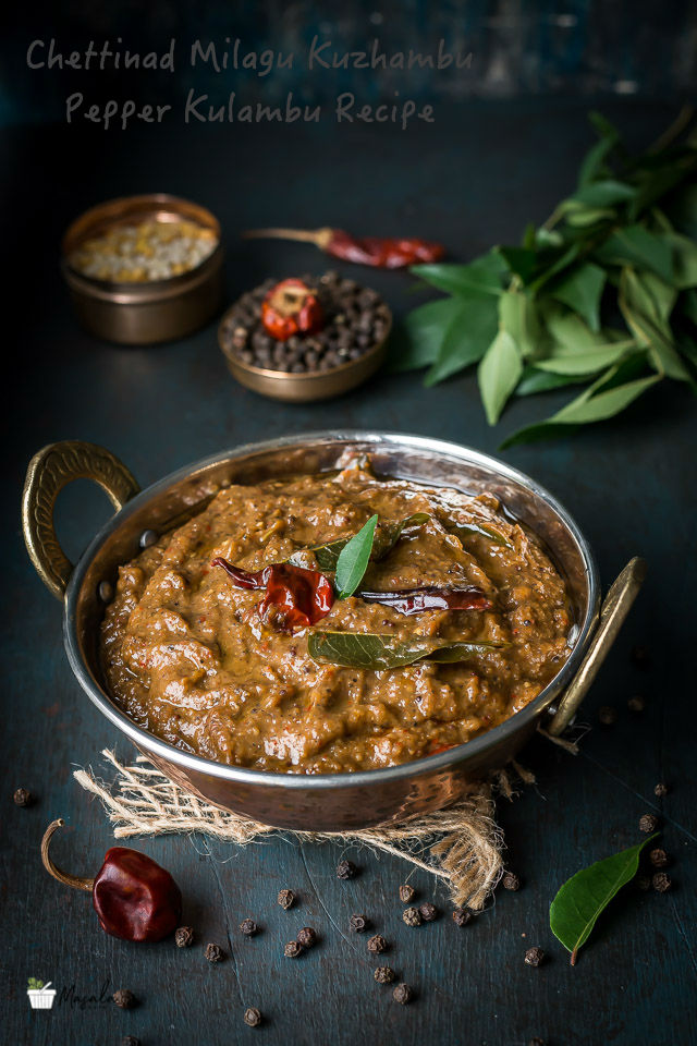 Chettinad Milagu Kuzhambu, Pepper Kulambu Recipe