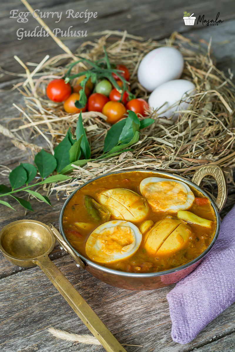 Egg Pulusu Curry Recipe, Kodi Guddu Pulusu
