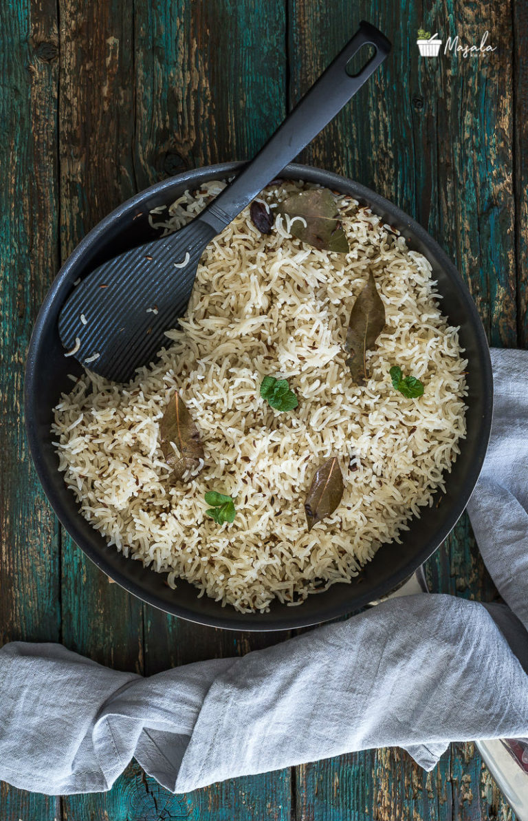 Jeera Rice Recipe Restaurant Style Jeera PulaoCumin Rice Masalakorb