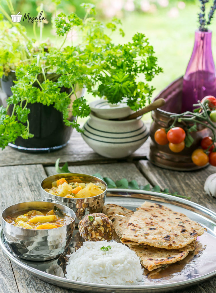 Simple Indian Lunch Menu 4 | Lunch Dinner Menu Ideas - Masalakorb
