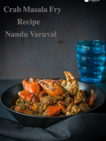 Crab masala fry Recipe, Chettinad Nandu Varuval