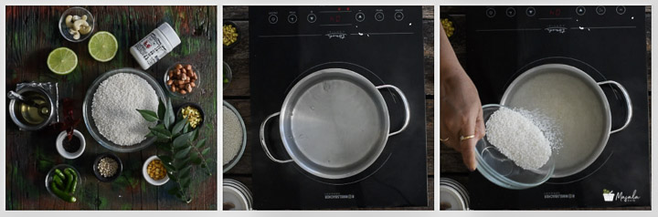 rice cooking step