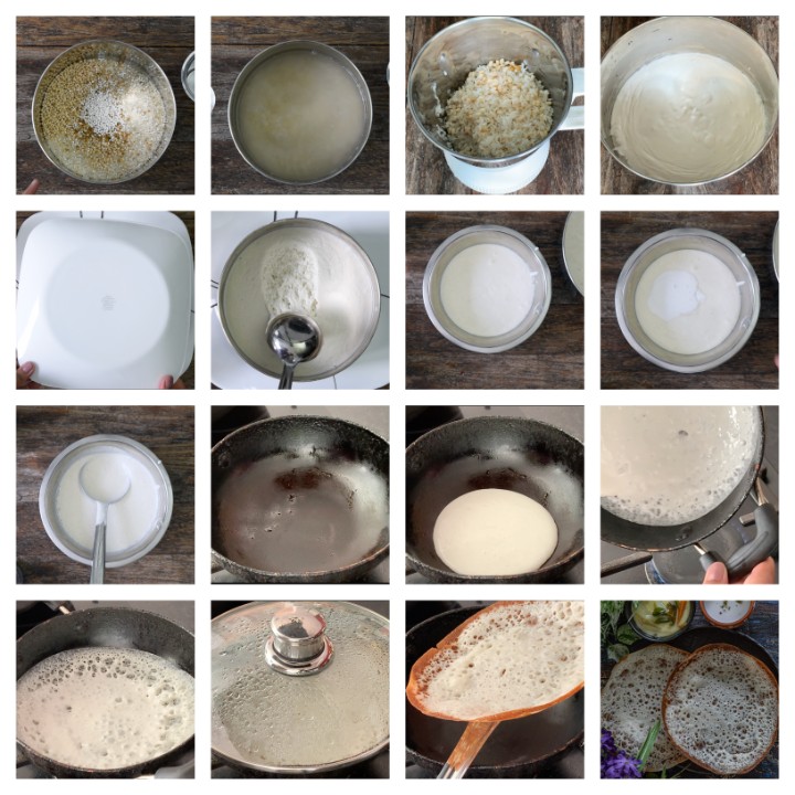 Appam Recipe Without Yeast steps