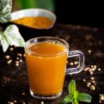 Kashayam Recipe For Immunity served in a glass