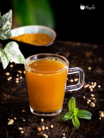 Kashayam Recipe For Immunity served in a glass