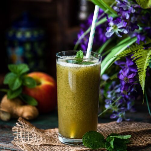 Apple Ginger Juice With Mint Apple Ginger Detox Smoothie Masalakorb